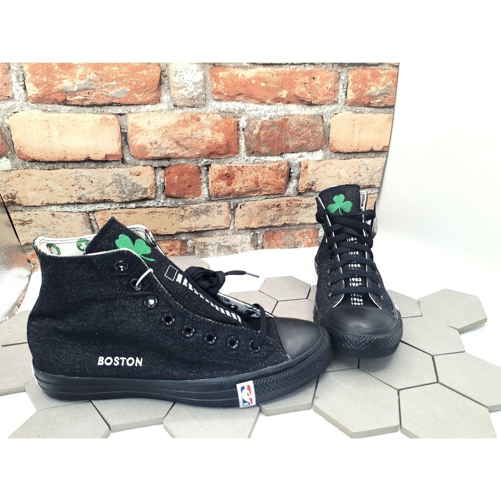 Converse‎ Chuck Taylor NBA Boston Celtics City Edition Hi Top Shoes Men 7.5 2019